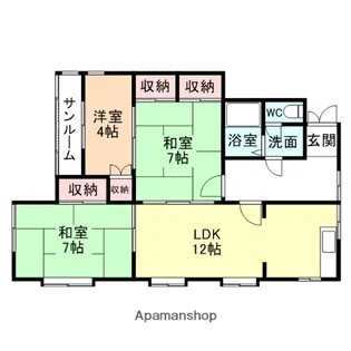 ピュアハウス【2階】の間取り