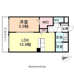 ユーミー下大久保【2階】の間取り