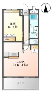 S&K大門【1階】の間取り