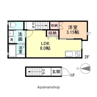IRAVATI【2階】の間取り