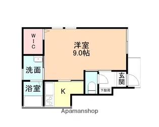 ファシネイト【1階】の間取り