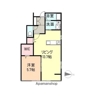 モーントブルーメ本郷【1階】の間取り