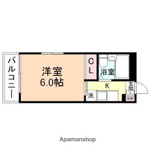 セントライフ【210号室】の間取り