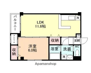 プリズム婦中Ⅱ【1階】の間取り