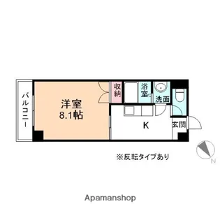 ハイツT−2【3階】の間取り