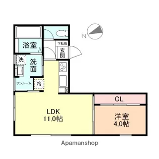 CHILL【2階】の間取り
