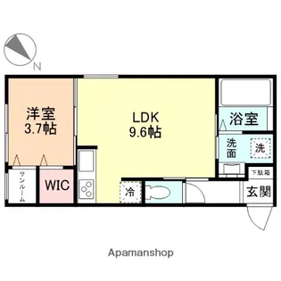 CHILL【2階】の間取り