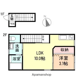 PURETE’【2階】の間取り