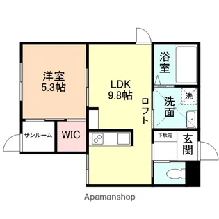 LUMIERE【1階】の間取り