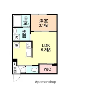 WW【1階】の間取り
