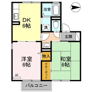 レジデンス・ヒロ【2階】の間取り