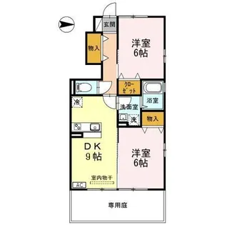 ララ【1階】の間取り