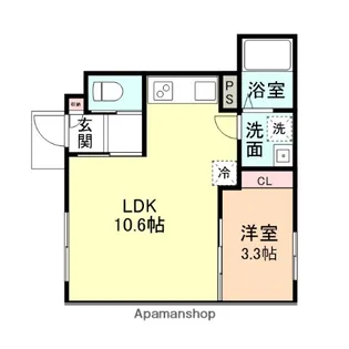 SPERANZA【1階】の間取り
