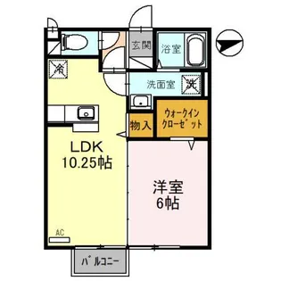 ル・シエル花園【2階】の間取り