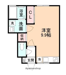 RIMOWA下轡田【1階】の間取り