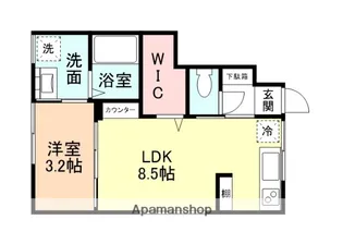 INTEGRAL NEO【1階】の間取り