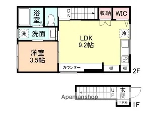 INTEGRAL NEO【2階】の間取り