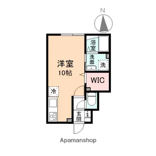EDGEMOMENT婦中【1階】の間取り