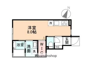 EDGEMOMENT長江【1階】の間取り