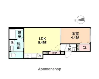 JEUNESSE【1階】の間取り