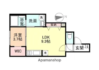 JEUNESSE【2階】の間取り