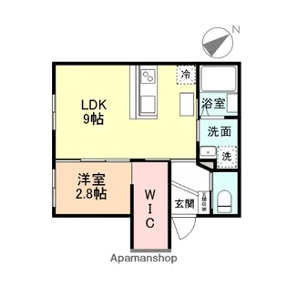 TRINITY【1階】の間取り