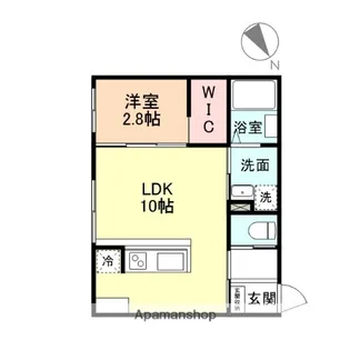 TRINITY【1階】の間取り