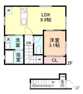 SERRA【2階】の間取り
