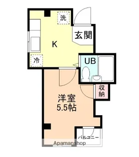 ひまわりハイツ【301号室】の間取り