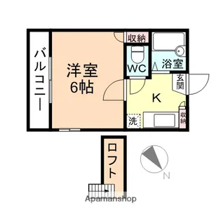 エスペランサ花園Ⅰ【1階】の間取り