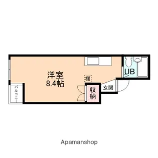 メイツ梅沢【302号室】の間取り