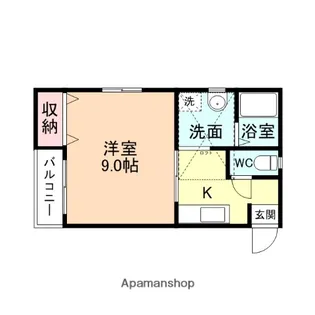 カフー【2階】の間取り