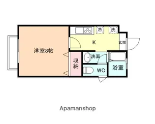 CORPO758【2階】の間取り