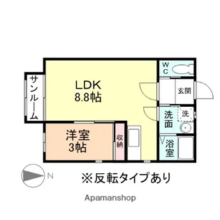 PROVENCE Ⅰ【1階】の間取り