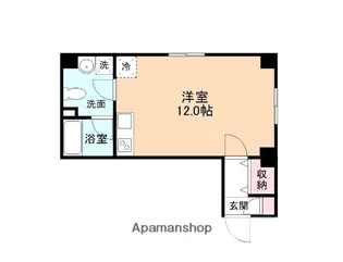 ビーナスコート黒部【201号室】の間取り