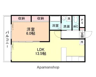中滑川シティハイツ【310号室】の間取り