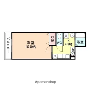 ネオサイト・タカムラ B棟【102号室】の間取り