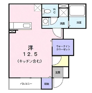プロスパリティM.J【1階】の間取り