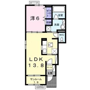 エムティハウスⅡ【1階】の間取り