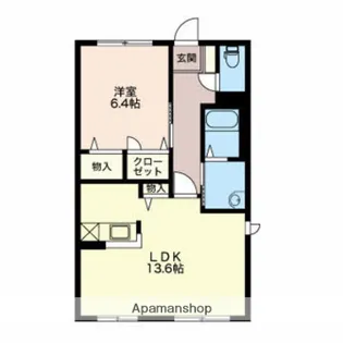 エミネンス グリーン【1階】の間取り