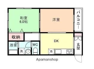 アステール【202号室】の間取り