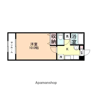 ネオサイト・タカムラ D棟【205号室】の間取り