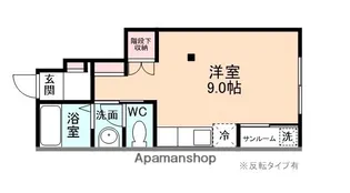 YS COURT【1階】の間取り