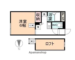 スカイコーポ善光寺【102号室】の間取り