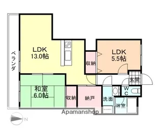 セントグレイス【3階】の間取り