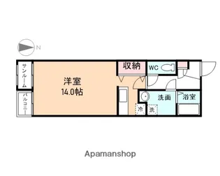 エクセルヒルズ C棟【2階】の間取り