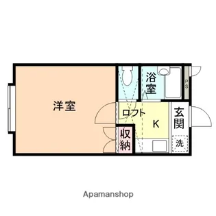 クレスト太閤山 壱番館【201号室】の間取り