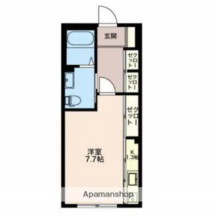 ヴィラ タンネ TAKAOKA【1階】の間取り