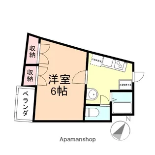 ハイムローデリィ【301号室】の間取り