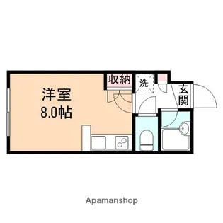 富山県高岡市木津【マンション】の間取り